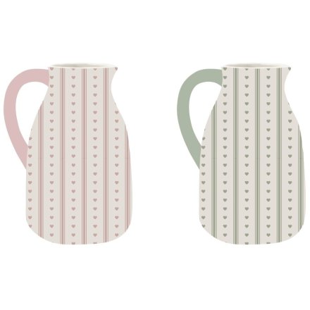 18cm Spring Print Vase, 2/A 