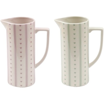 25cmSpring Stripe Vase, 25cm 