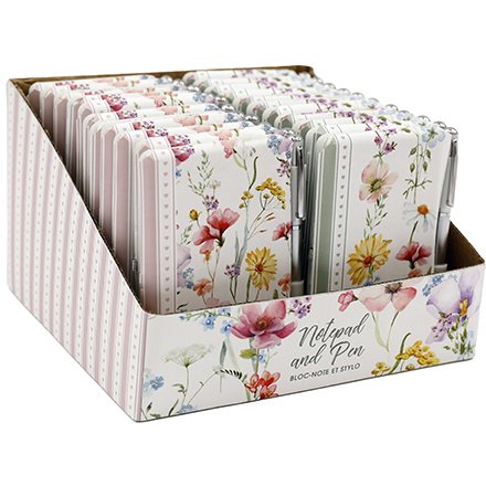 10cm Spring Notebook & Pen Set