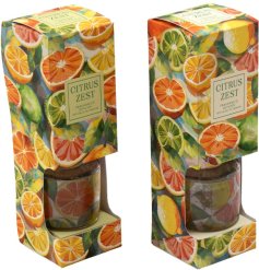 Refresh your home with lively citrus aromas that brighten and energise your surroundings