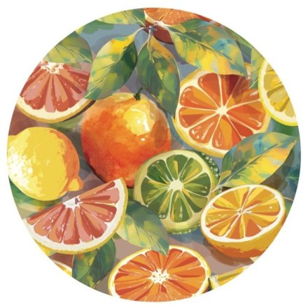 25cm Citrus Enamel Bowl