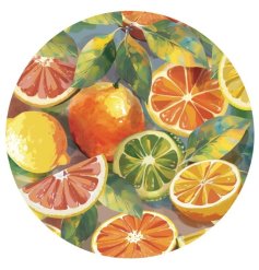 a delightful bowl adorned with a colourful fruit motif