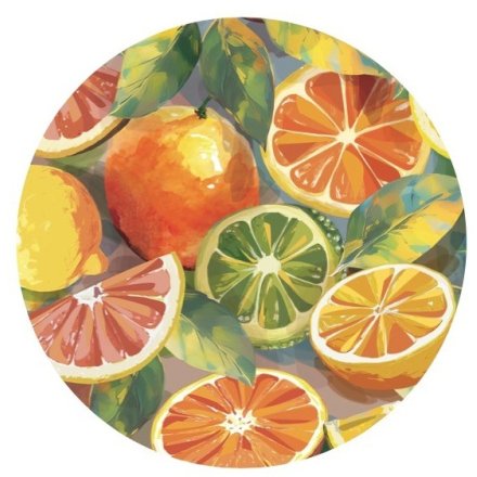 Citrus Enamel Bowl, 17.5cm 