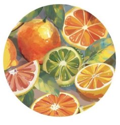 Inject a burst of sunshine into your kitchen with this vivid 11cm citrus enamel bowl