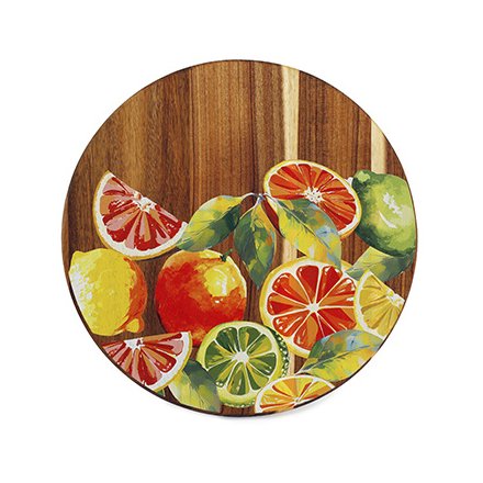 Citrus Printed Lazy Susan, 35cm 