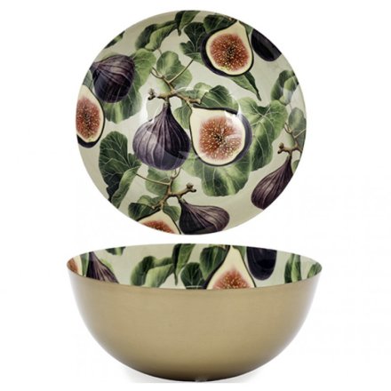 2/A Metal Fig Bowl, 26cm 