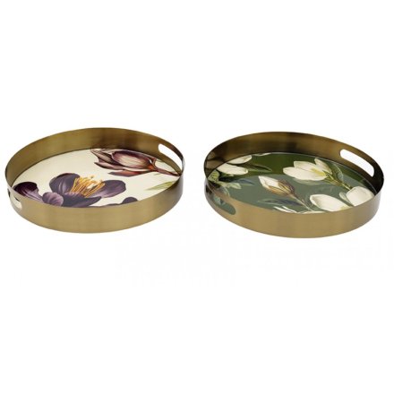 2/A Metal Flower Tray , 28cm 