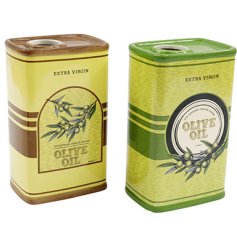 delightful ceramic vases inspired by classic olive oil tins
