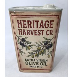 a delightful vintage-inspired can vase with retro appeal