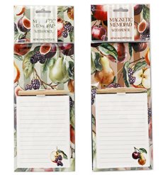 Stay organised with this lovely orchard-inspired magnet memo pad for quick notes
