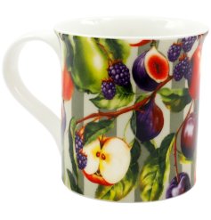Elegant orchard-inspired mug perfect for your favourite hot drinks