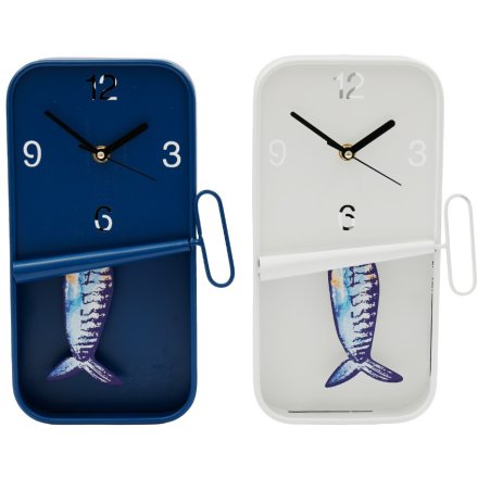 2A Sardine Wall Clock, 30cm