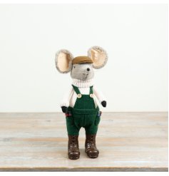 an endearing dressed mouse figure for your home