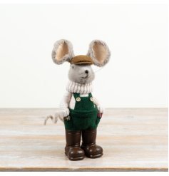Meet our dapper little woodland mouse, dressed in his finest countryside attire.