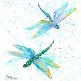 Elegant handmade card featuring delicate dragonflies for every special occasion