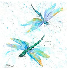 Handmade card showcasing delicate dragonfly artwork perfect for memorable moments