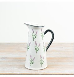 a charming lavender jug vase 