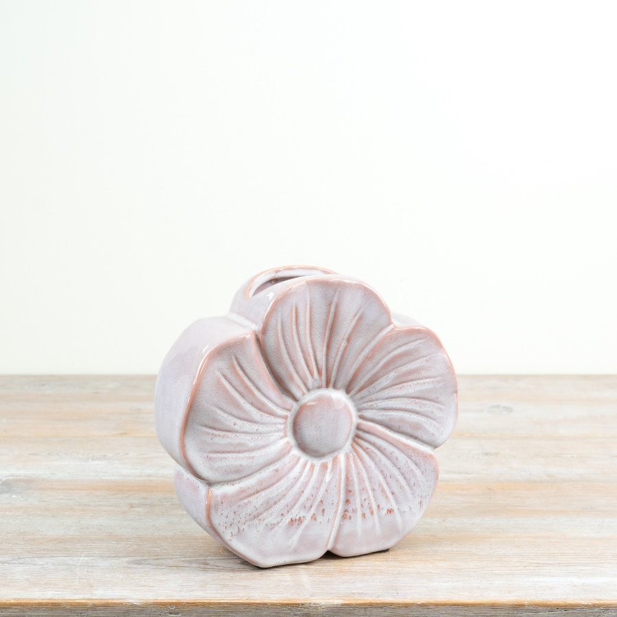 delightful floral-inspired pastel pink vase ideal for showcasing select blooms