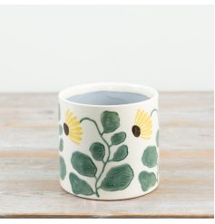Beautiful sunflower planter to brighten up any room