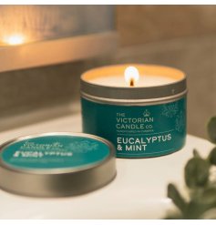 Refresh your home with crisp eucalyptus and cool mint scents
