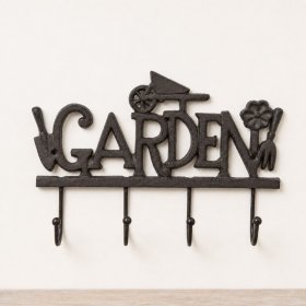 Ideal cast iron hook for sheds, porches, patios, and mudrooms