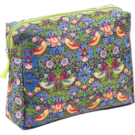 William Morris Strawberry Thief Wash Bag, 23.5cm 