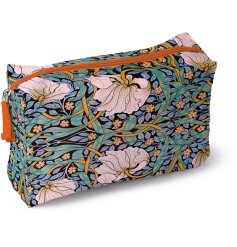 Keep your essentials organised in this elegant William Morris Pimpernel wash bag