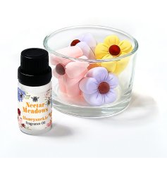 Gracefully fragranced gypsum stone diffuser exuding the soft sweetness of honeysuckle