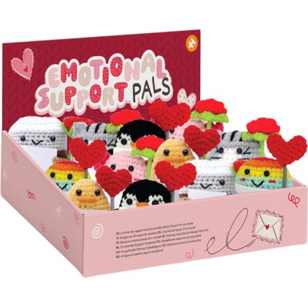 Amore Heart Positive Emotional Support Crochets