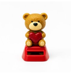 Sunshine-powered love from your adorable Amore Heart Bear