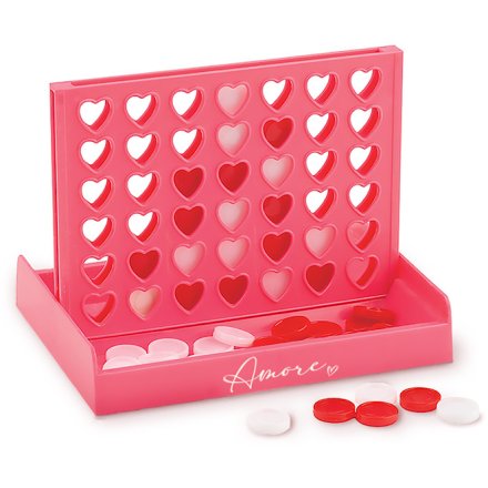 Amore Heart 4 In A Row Game