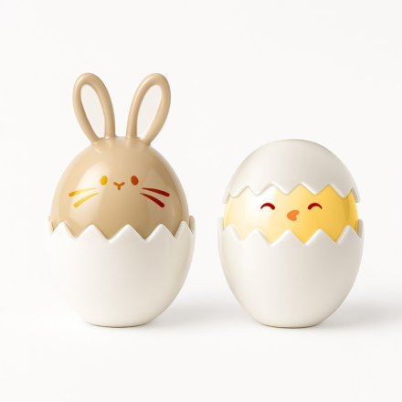 Spring Bunny and Chick Lip Balm Duo, 6cm