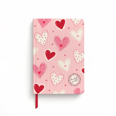 Amore Heart Recycled Paper A5 Scented Notebook