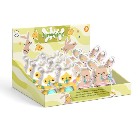 Springtime Chick & Egg Water Game Puzzle, 9cm 