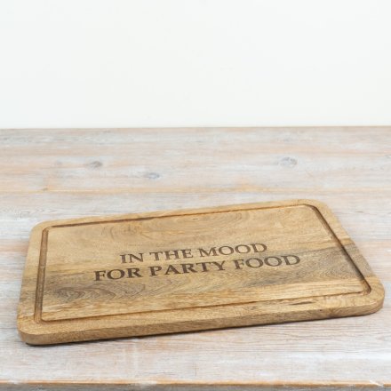 Make your entertaining effortless with this chic chopping and serving board