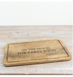 Make your entertaining effortless with this chic chopping and serving board