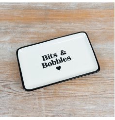 Charming dolomite tray perfect for organising your little treasures with style