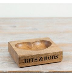 a charming rustic heart-shaped key and trinket holder