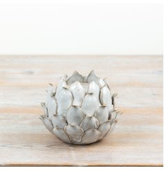 a charming lotus ceramic holder 
