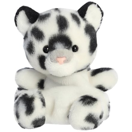 a small fluffy leopard palm pal 