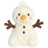 a charming snowman design palm pal 