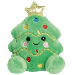 Adorable and cosy Douglas Christmas Tree plush featuring a joyful star on top