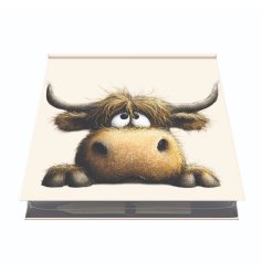 Keep your thoughts organised with the handy Boris memo pad and pencil set