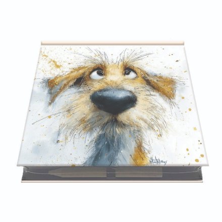 Terry The Terrier Memo Pad with Pencil – 200 Sheets