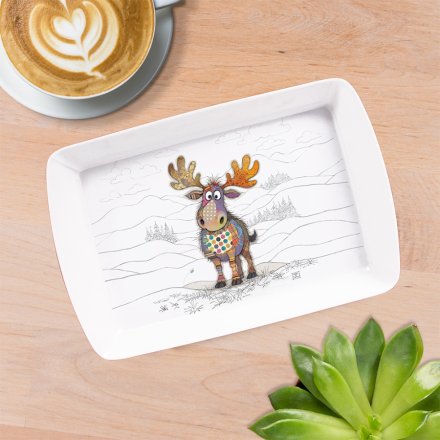 Bug Art Maxi Moose Tray, 24cm 