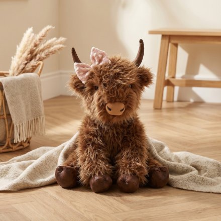 Hatty Highland Cow Doorstop 