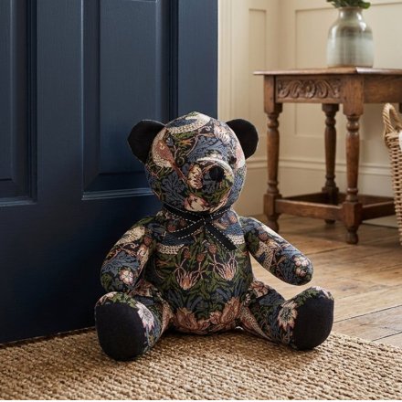 William Morris Teddy Doorstop