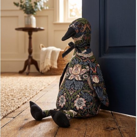 Duck Doorstop William Morris