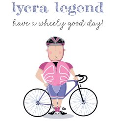 Celebrate every birthday with a vibrant card for the cycling hero in your life