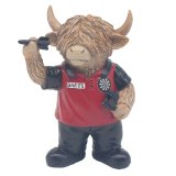 View Darts Highland Cow Deco Details a charming highland cow ornament